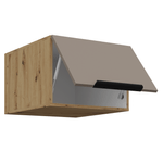 Casa si Gradina - Mobilier - Comode si corpuri - Corpuri bucatarie - Dulapior superior, sandgrau/stejar artisan, FRISBO 50 NAGU-36 1F - Infinity.ro