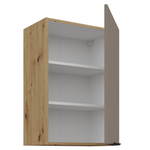 Casa si Gradina - Mobilier - Comode si corpuri - Corpuri bucatarie - Dulapior superior, sandgrau/stejar artisan, FRISBO 50 G-72 1F - Infinity.ro