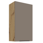 Casa si Gradina - Mobilier - Comode si corpuri - Corpuri bucatarie - Dulapior superior, sandgrau/stejar artisan, FRISBO 50 G-90 1F - Infinity.ro