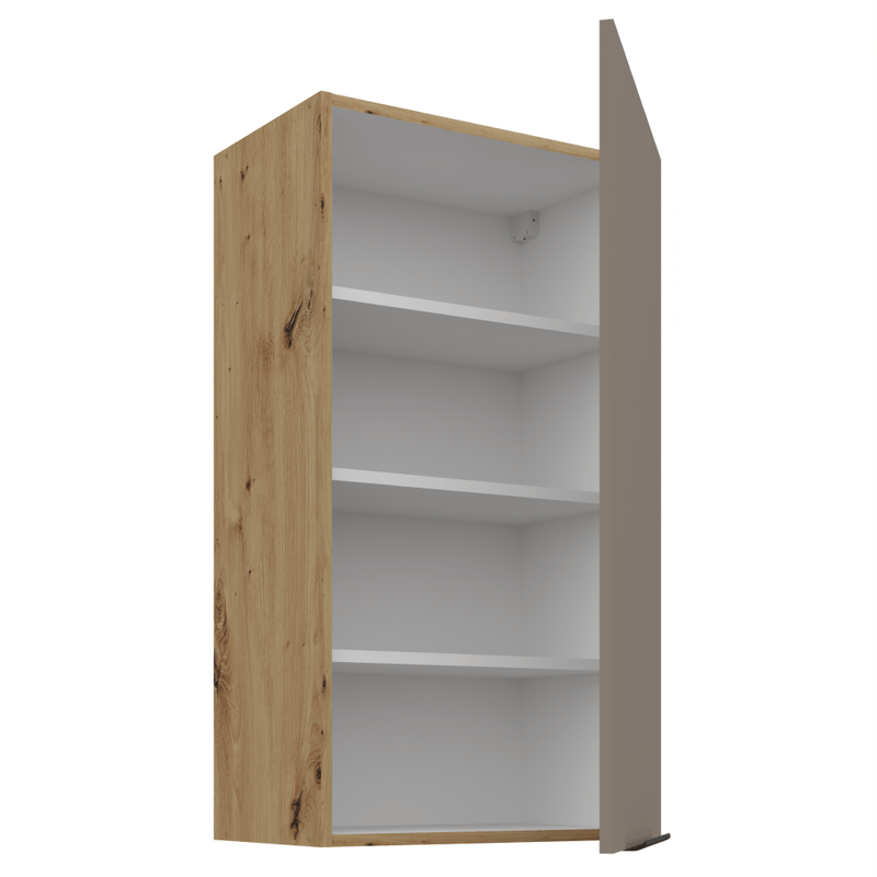 Casa si Gradina - Mobilier - Comode si corpuri - Corpuri bucatarie - Dulapior superior, sandgrau/stejar artisan, FRISBO 50 G-90 1F - Infinity.ro