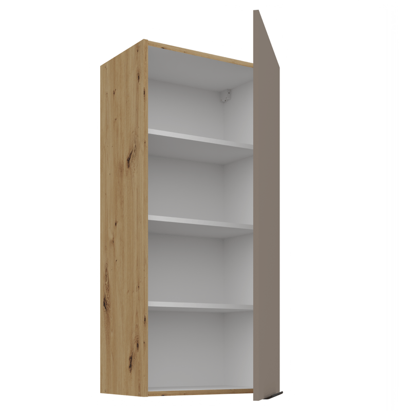 Casa si Gradina - Mobilier - Comode si corpuri - Corpuri bucatarie - Dulapior superior, sandgrau/stejar artisan, FRISBO 50 G-108 1F - Infinity.ro