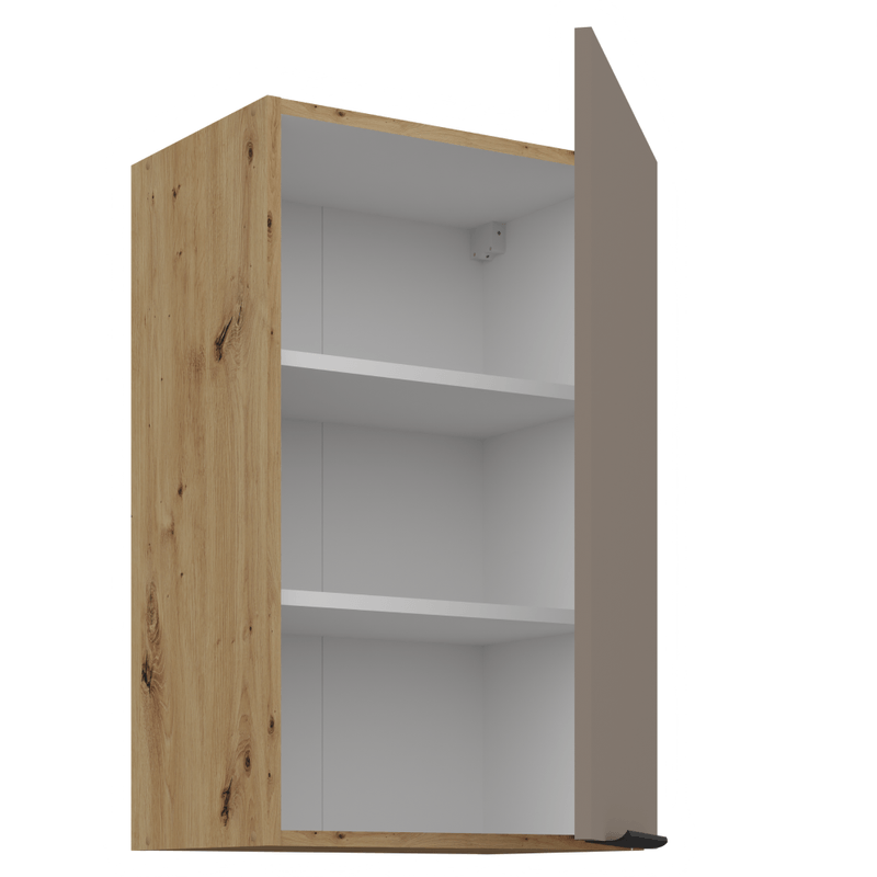 Casa si Gradina - Mobilier - Comode si corpuri - Corpuri bucatarie - Dulapior superior, sandgrau/stejar artisan, FRISBO 45 G-72 1F - Infinity.ro