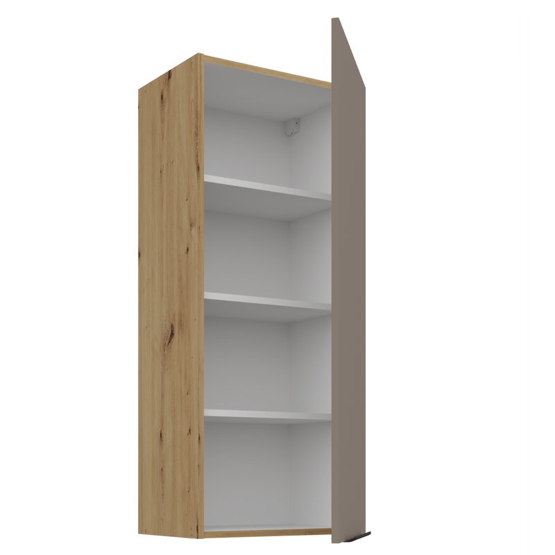 Casa si Gradina - Mobilier - Comode si corpuri - Corpuri bucatarie - Dulapior superior, sandgrau/stejar artisan, FRISBO 45 G-108 1F - Infinity.ro