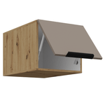 Casa si Gradina - Mobilier - Comode si corpuri - Corpuri bucatarie - Dulapior superior, sandgrau/stejar artisan, FRISBO 40 NAGU-36 1F - Infinity.ro