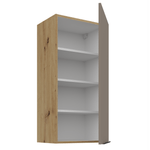 Casa si Gradina - Mobilier - Comode si corpuri - Corpuri bucatarie - Dulapior superior, sandgrau/stejar artisan, FRISBO 45 G-90 1F - Infinity.ro