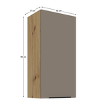 Casa si Gradina - Mobilier - Comode si corpuri - Corpuri bucatarie - Dulapior superior, sandgrau/stejar artisan, FRISBO 45 G-90 1F - Infinity.ro