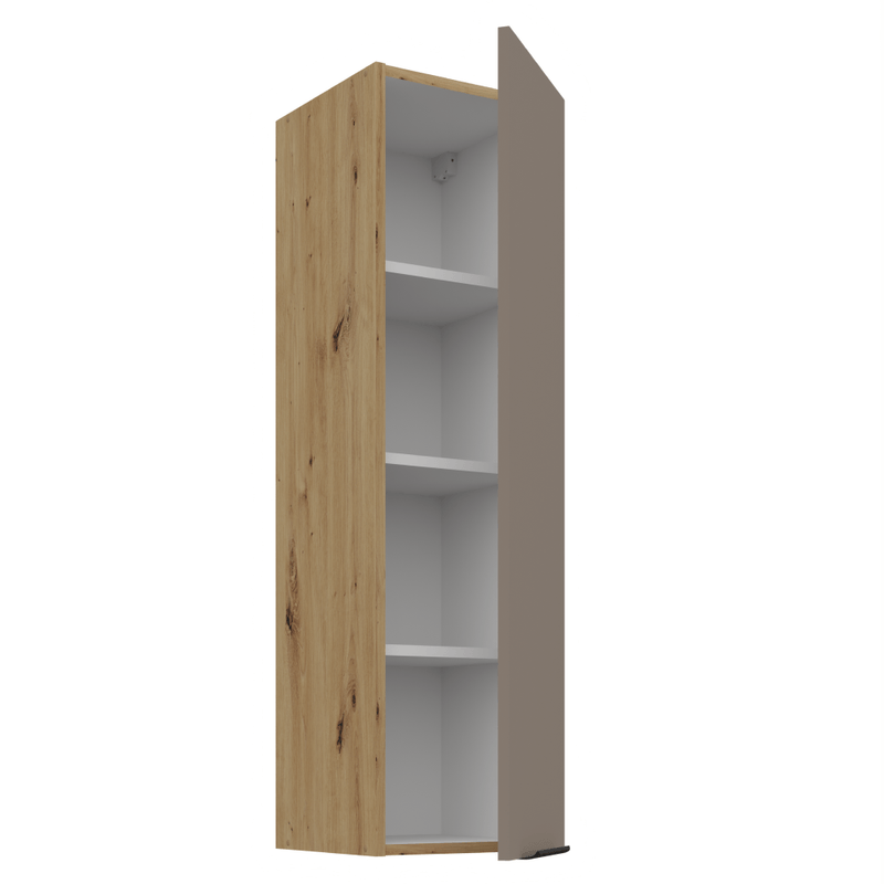 Casa si Gradina - Mobilier - Comode si corpuri - Corpuri bucatarie - Dulapior superior, sandgrau/stejar artisan, FRISBO 30 G-108 1F - Infinity.ro