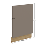 Casa si Gradina - Mobilier - Comode si corpuri - Corpuri bucatarie - Usa pentru masina de spalat vase, sandgrau/stejar artisan, FRISBO ZM 570x446 - Infinity.ro