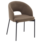 Casa si Gradina - Mobilier - Scaune si fotolii - Scaune - Scaun pentru sufragerie, maro/negru, LONKA - Infinity.ro