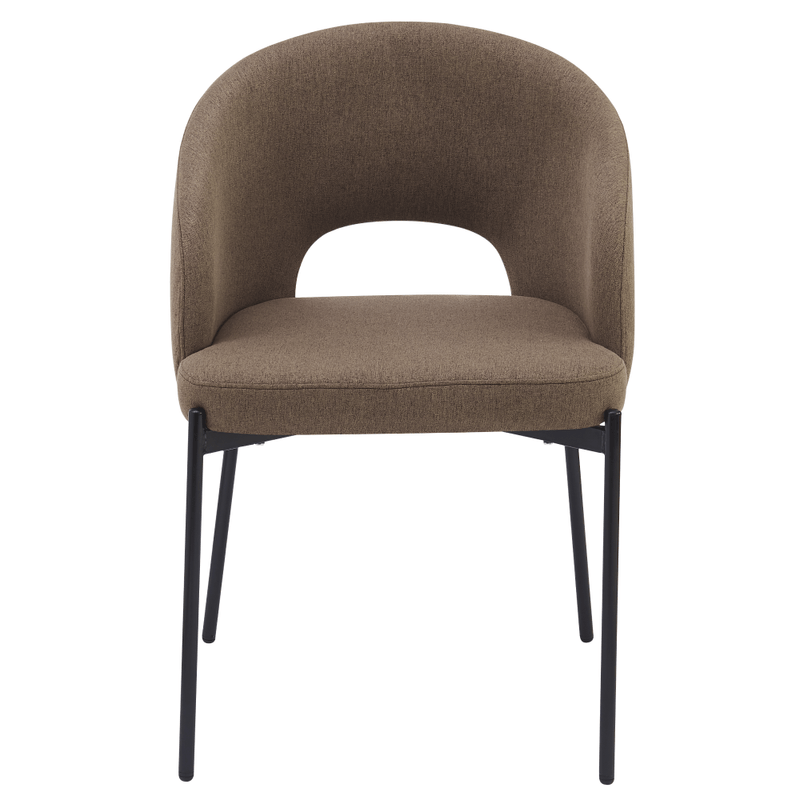 Casa si Gradina - Mobilier - Scaune si fotolii - Scaune - Scaun pentru sufragerie, maro/negru, LONKA - Infinity.ro