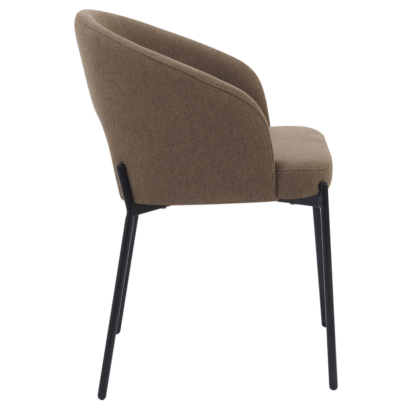 Casa si Gradina - Mobilier - Scaune si fotolii - Scaune - Scaun pentru sufragerie, maro/negru, LONKA - Infinity.ro