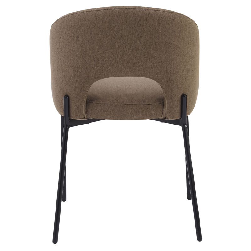 Casa si Gradina - Mobilier - Scaune si fotolii - Scaune - Scaun pentru sufragerie, maro/negru, LONKA - Infinity.ro