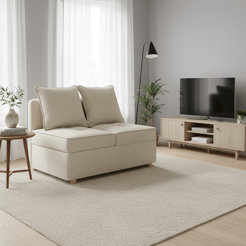 Casa si Gradina - Mobilier - Canapele si coltare - Canapele - Canapea extensibila, bej, OSVALDO - Infinity.ro