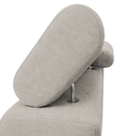Casa si Gradina - Mobilier - Canapele si coltare - Canapele - Canapea extensibila, material textil bej gri Taupe, KINGA - Infinity.ro