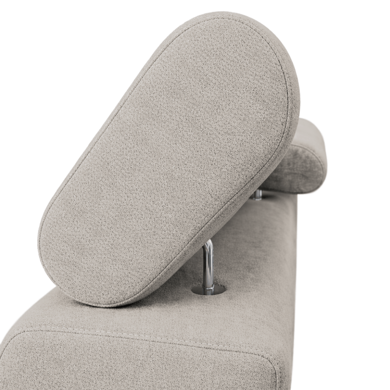 Casa si Gradina - Mobilier - Canapele si coltare - Canapele - Canapea extensibila, material textil bej gri Taupe, KINGA - Infinity.ro