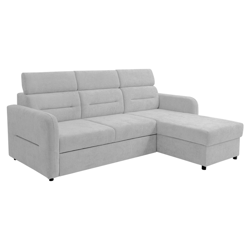 Casa si Gradina - Mobilier - Canapele si coltare - Coltare - Set de canapea universala, gri deschis, GILESA ROH L - Infinity.ro