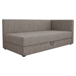 Casa si Gradina - Mobilier - Paturi si accesorii - Paturi - Pat de zi cu spatiu de depozitare, 90x200, maro, LUIZA - Infinity.ro