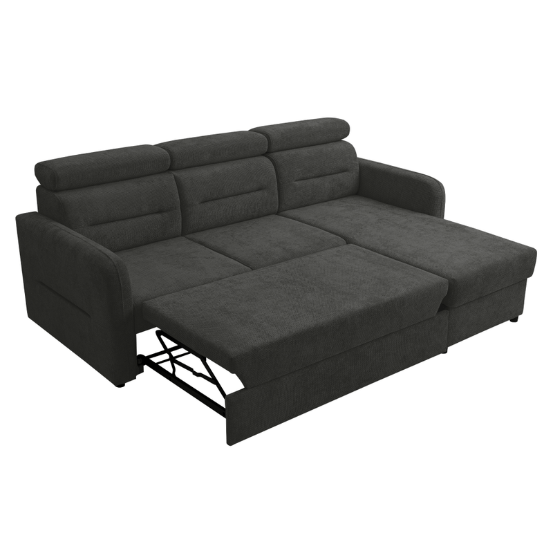 Casa si Gradina - Mobilier - Canapele si coltare - Coltare - Set de canapea universala, gri, GILESA ROH L - Infinity.ro