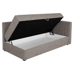 Casa si Gradina - Mobilier - Paturi si accesorii - Paturi - Pat de zi cu spatiu de depozitare, 90x200, maro, LUIZA - Infinity.ro