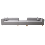 Casa si Gradina - Mobilier - Canapele si coltare - Canapele - Canapea, gri, dreapta, BROKEN NEW - Infinity.ro
