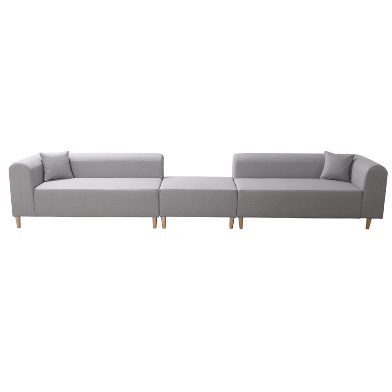 Casa si Gradina - Mobilier - Canapele si coltare - Canapele - Canapea, gri, dreapta, BROKEN NEW - Infinity.ro