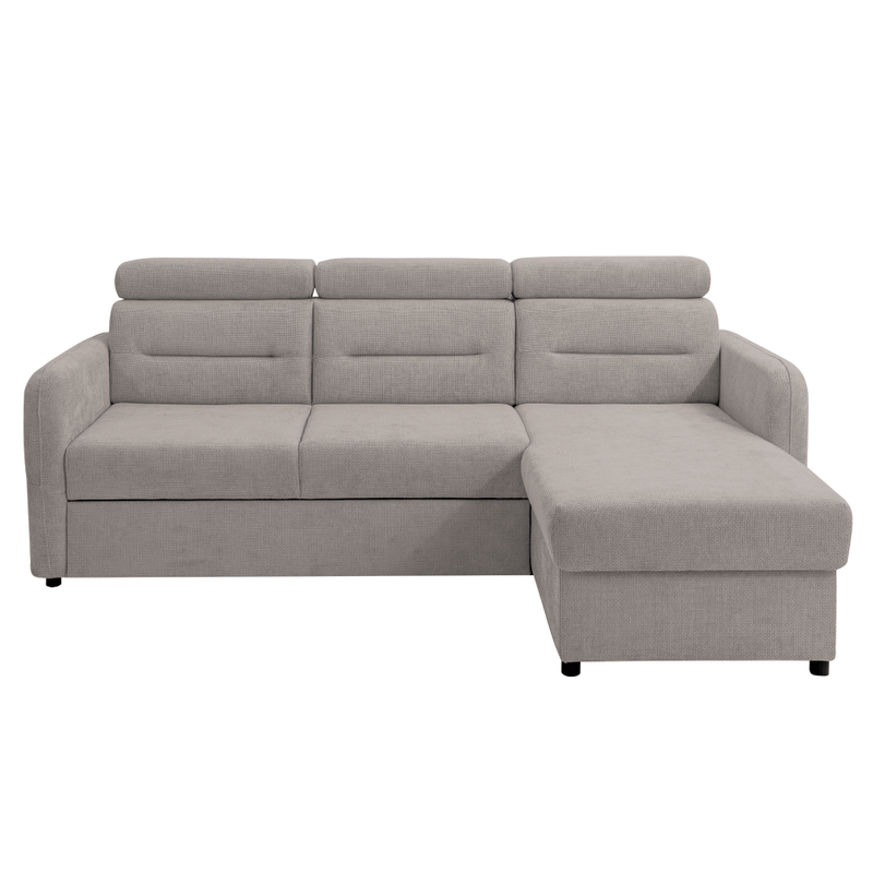 Casa si Gradina - Mobilier - Canapele si coltare - Coltare - Set de canapea universala, bej-gri Taupe, GILESA ROH L - Infinity.ro