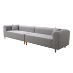 Casa si Gradina - Mobilier - Canapele si coltare - Canapele - Canapea, gri, dreapta, BROKEN NEW - Infinity.ro