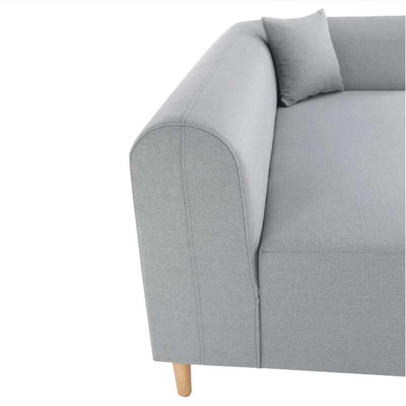 Casa si Gradina - Mobilier - Canapele si coltare - Canapele - Canapea, gri, dreapta, BROKEN NEW - Infinity.ro