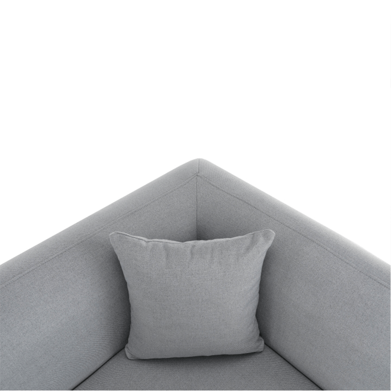 Casa si Gradina - Mobilier - Canapele si coltare - Canapele - Canapea, gri, dreapta, BROKEN NEW - Infinity.ro