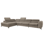 Casa si Gradina - Mobilier - Canapele si coltare - Coltare - Set de canapea de colt, maro, pe stanga, PONTI MAXI ROH - Infinity.ro