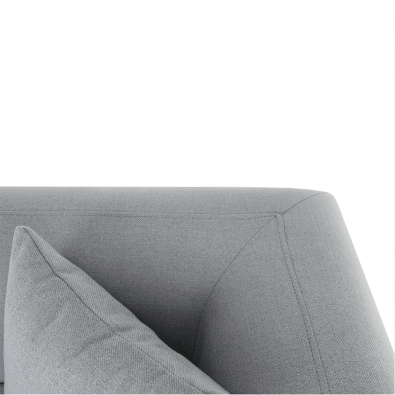 Casa si Gradina - Mobilier - Canapele si coltare - Canapele - Canapea, gri, dreapta, BROKEN NEW - Infinity.ro