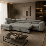 Casa si Gradina - Mobilier - Canapele si coltare - Coltare - Set de canapea de colt, gri, pe stanga, PONTI MAXI ROH - Infinity.ro