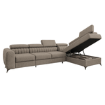 Casa si Gradina - Mobilier - Canapele si coltare - Coltare - Set de canapea de colt, maro, pe dreapta, PONTI MAXI ROH - Infinity.ro