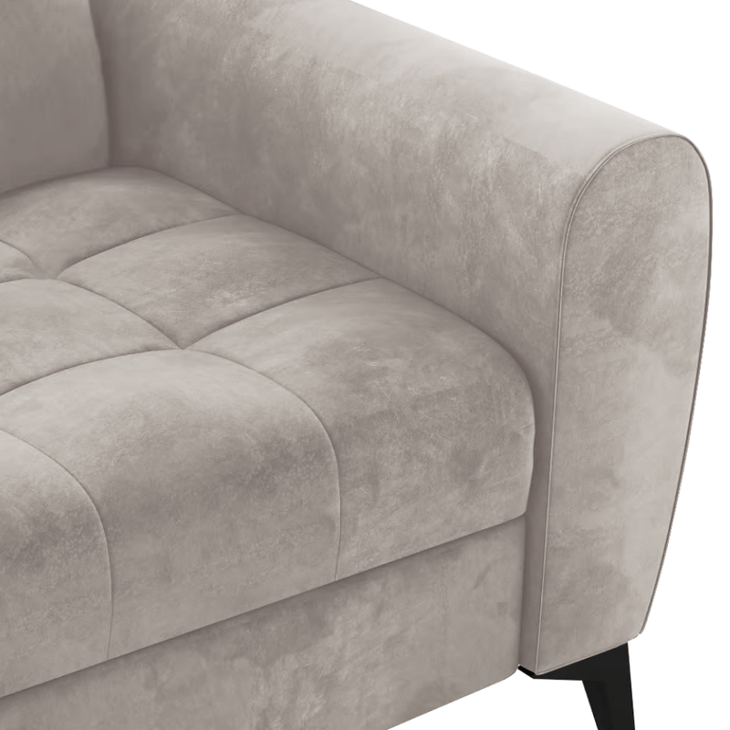 Casa si Gradina - Mobilier - Canapele si coltare - Canapele - Canapea extensibila cu 3 locuri, bej Taupe, BARELO - Infinity.ro