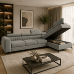 Casa si Gradina - Mobilier - Canapele si coltare - Coltare - Set de canapea de colt, gri, pe dreapta, PONTI MAXI ROH - Infinity.ro