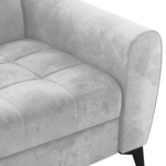 Casa si Gradina - Mobilier - Canapele si coltare - Canapele - Canapea extensibila cu 3 locuri, gri deschis, BARELO - Infinity.ro