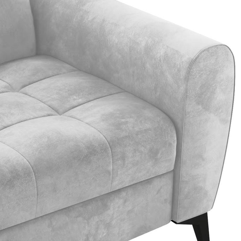 Casa si Gradina - Mobilier - Canapele si coltare - Canapele - Canapea extensibila cu 3 locuri, gri deschis, BARELO - Infinity.ro