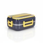 Casa si Gradina - Bucatarie si vesela - Organizare si depozitare bucatarie - Cutii alimentare - Cutie alimentara electrica, incalzitor de pranz, portabil, negru, 19.8x11.6x26.8cm, capacitate 1.5 litri - Infinity.ro