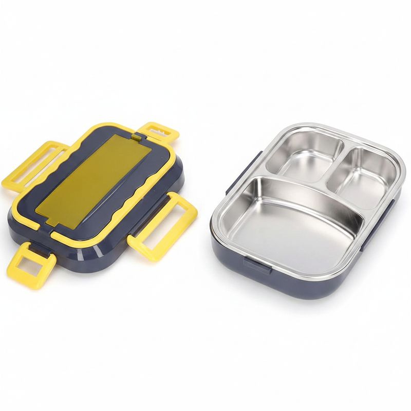 Casa si Gradina - Bucatarie si vesela - Organizare si depozitare bucatarie - Cutii alimentare - Cutie alimentara electrica, incalzitor de pranz, portabil, negru, 19.8x11.6x26.8cm, capacitate 1.5 litri - Infinity.ro