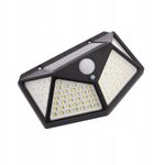 Casa si Gradina - Corpuri si surse de iluminat - Iluminat exterior - Lampi solare - Lampa solara cu senzor de miscare si lumina, 1200 lm, IP65, Negru - Infinity.ro