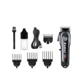 Ingrijire personala si Cosmetice - Aparate & accesorii ingrijire personala - Aparate de ras si tuns - Aparate de tuns - Masina de Tuns Profesionala, Motor Silentios si Puternic, Lame Ajustabile 0.3-3.5mm, Display - Infinity.ro