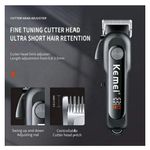 Ingrijire personala si Cosmetice - Aparate & accesorii ingrijire personala - Aparate de ras si tuns - Aparate de tuns - Masina de Tuns Profesionala, Motor Silentios si Puternic, Lame Ajustabile 0.3-3.5mm, Display - Infinity.ro