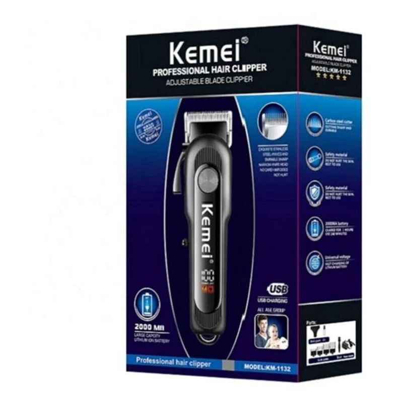 Ingrijire personala si Cosmetice - Aparate & accesorii ingrijire personala - Aparate de ras si tuns - Aparate de tuns - Masina de Tuns Profesionala, Motor Silentios si Puternic, Lame Ajustabile 0.3-3.5mm, Display - Infinity.ro
