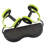 Sport si Outdoor - Fitness - Accesorii fitness - Benzi elastice fitness - Aparat Fitness cu Corzi, UNIBOX, Negru-Verde, 18x9x4 cm - Infinity.ro