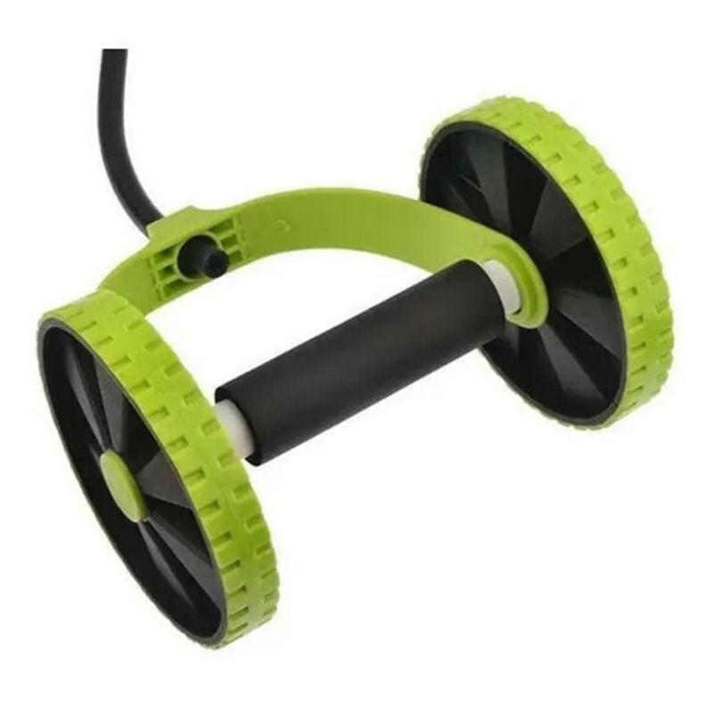 Sport si Outdoor - Fitness - Accesorii fitness - Benzi elastice fitness - Aparat Fitness cu Corzi, UNIBOX, Negru-Verde, 18x9x4 cm - Infinity.ro