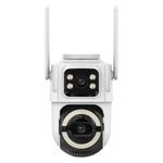 Casa si Gradina - Electrice - Smart Home - Camere de supraveghere - Camera Supraveghere Dubla cu WiFi, Rezolutie 3MP, Rezistenta la Apa, Interior si Exterior - Infinity.ro