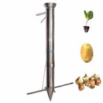 Casa si Gradina - Gradinarit si plante - Unelte gradinarit - Semanatori - Plantator Manual - Semanatoare Rasaduri Inox ( Plantezi din Picioare ), Model Nou - Infinity.ro