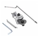 Casa si Gradina - Constructii - Scule electrice si accesorii - Seturi si accesorii pentru gaurit si insurubat - Adaptor cutter pentru taiat otel/aliaj/tabla, UniBox, cu role, argintiu, set 1 bucata - Infinity.ro