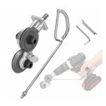 Casa si Gradina - Constructii - Scule electrice si accesorii - Seturi si accesorii pentru gaurit si insurubat - Adaptor cutter pentru taiat otel/aliaj/tabla, UniBox, cu role, argintiu, set 1 bucata - Infinity.ro