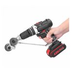 Casa si Gradina - Constructii - Scule electrice si accesorii - Seturi si accesorii pentru gaurit si insurubat - Adaptor cutter pentru taiat otel/aliaj/tabla, UniBox, cu role, argintiu, set 1 bucata - Infinity.ro